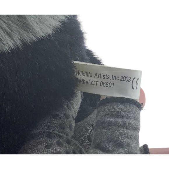 Vtg 2003 Wildlife Artists Gorilla Monkey Chimp Plush Stuffed Animal Toy 9.5" - Picture 5 of 7